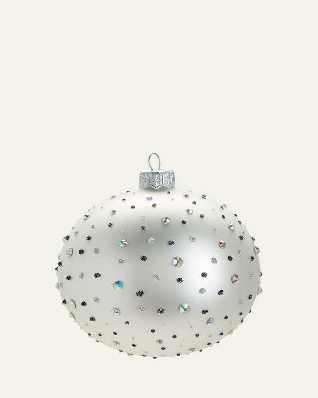 Couture Ornament With Crystals